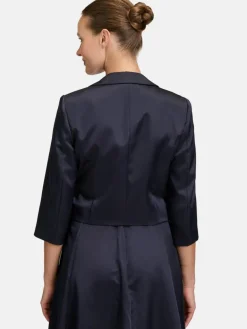 Vera Mont Blazer<Damen Blazer-Jacke marine blau uni