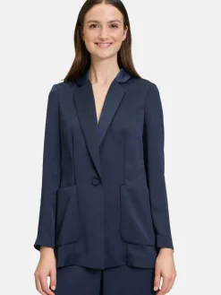 Vera Mont Blazer<Damen Blazer-Jacke marine uni