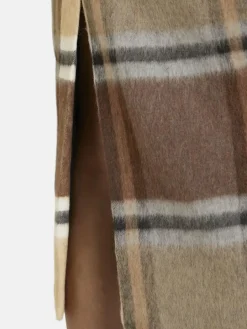 Nicowa Röcke<Damen Bleistiftrock - LANOWA braun kariert