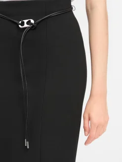 HUGO Röcke<Damen Bleistiftrock - Ropinea schwarz uni