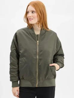 Marie Lund Collection Jacken & Westen<Damen Blouson khaki uni