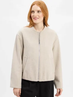 s.Oliver Jacken & Westen<Damen Blouson beige meliert