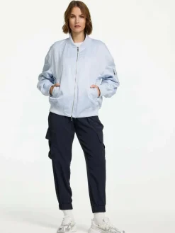 MANISA Fashion Jacken & Westen<Damen Blouson hellblau uni