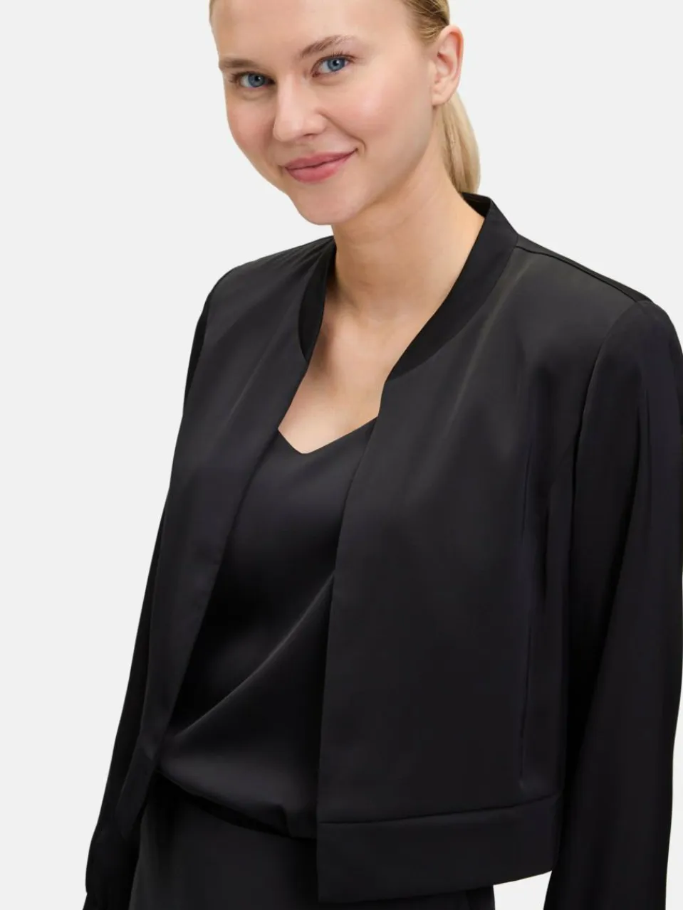 Vera Mont Jacken & Westen<Damen Blouson schwarz uni