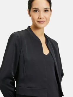 Vera Mont Jacken & Westen<Damen Blouson schwarz uni