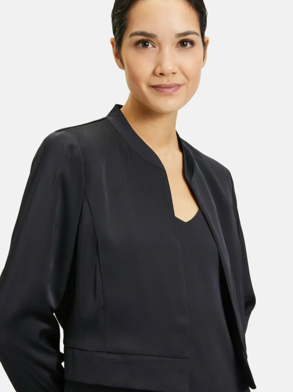 Vera Mont Jacken & Westen<Damen Blouson schwarz uni