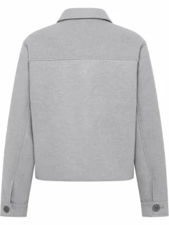 Frieda & Freddies Jacken & Westen<Damen Blousonjacke grau uni