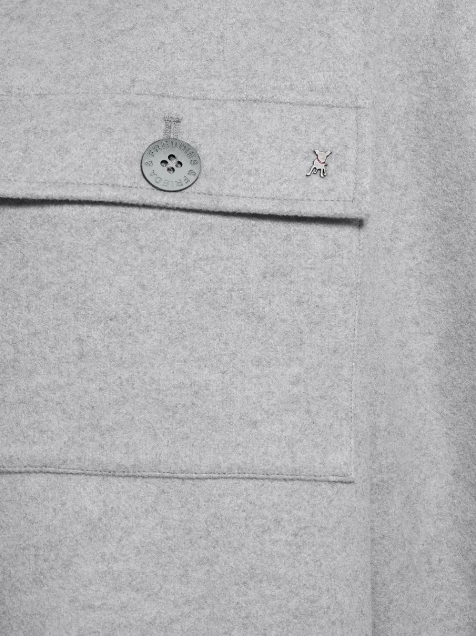 Frieda & Freddies Jacken & Westen<Damen Blousonjacke grau uni