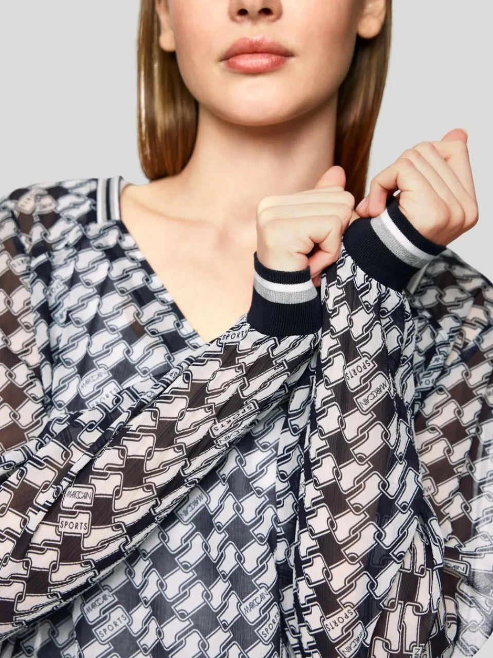 Damen Marc Cain Shirts & Tops>Damen Bluse