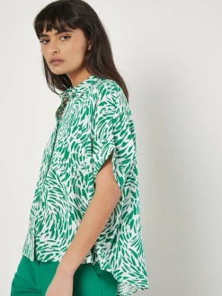 Damen Apricot Blusen><noscript><img width=