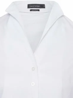 Franco Callegari Blusen<Damen Bluse weiß gemustert