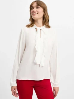 Franco Callegari Collection Blusen<Damen Bluse weiß uni