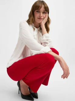 Franco Callegari Collection Blusen<Damen Bluse weiß uni