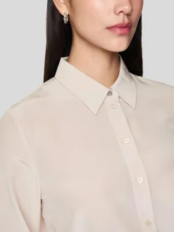 Marc Cain Blusen<Damen Bluse rosa uni