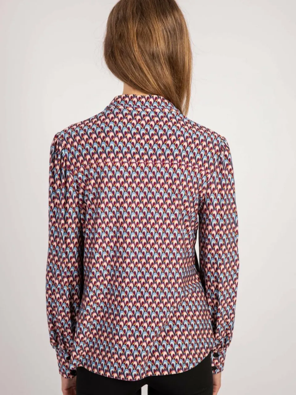 Vicci Germany Blusen<Damen Bluse rot blau kariert