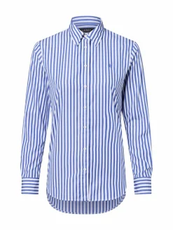 Lauren Ralph Lauren Blusen<Damen Bluse blau weiß gestreift