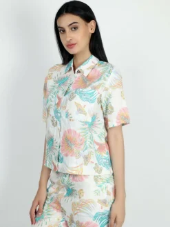 Vicci Germany Blusen<Damen Bluse mehrfarbig bedruckt