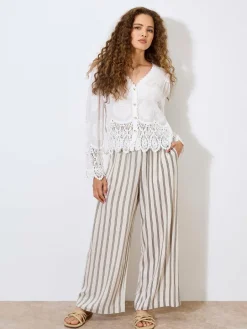 Damen Apricot Blusen><noscript><img width=