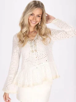 Damen IZIA Blusen>Damen Bluse