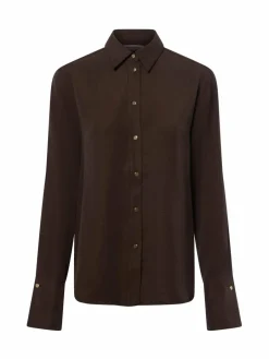 More & More Blusen<Damen Bluse schoko uni