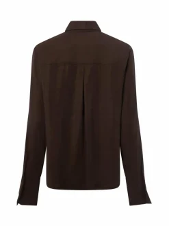 More & More Blusen<Damen Bluse schoko uni