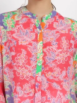 Vicci Germany Blusen<Damen Bluse rosa gemustert