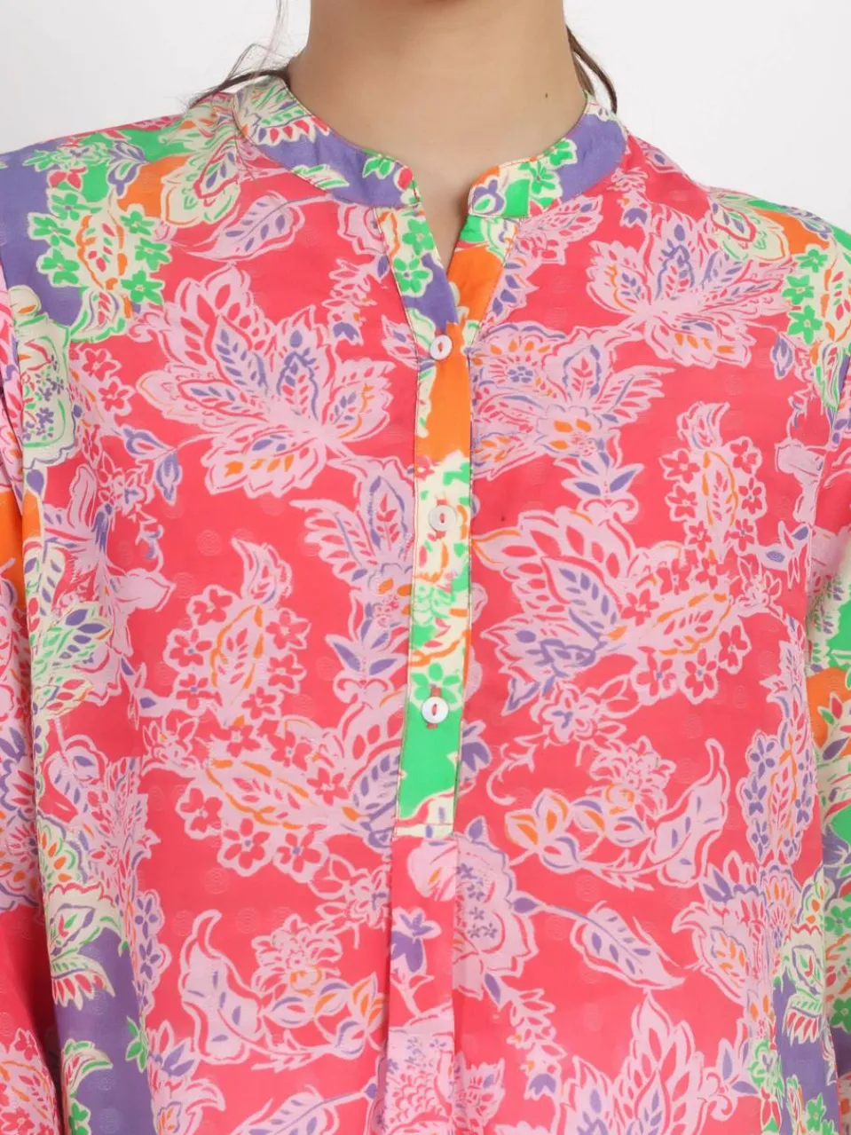 Vicci Germany Blusen<Damen Bluse rosa gemustert