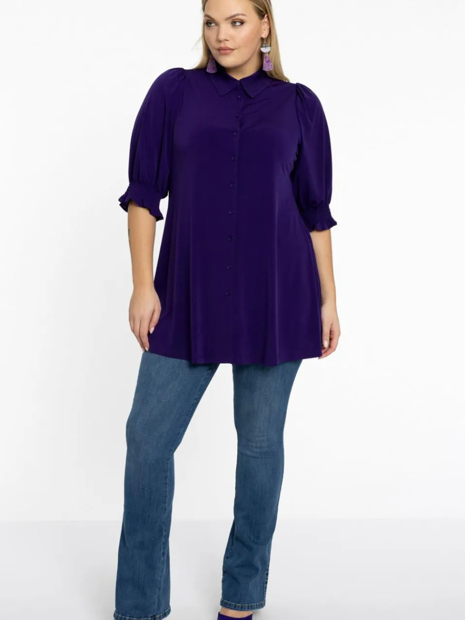 Damen YOEK Blusen>Damen Bluse