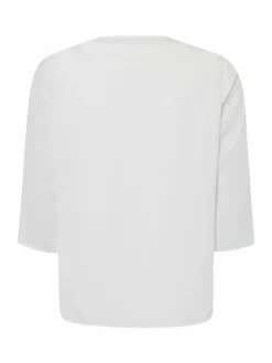 Frank Walder Blusen<Damen Bluse ecru weiß uni