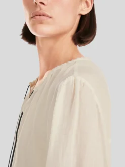 Marc Cain Blusen<Damen Bluse beige uni