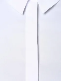 comma Blusen<Damen Bluse weiß uni