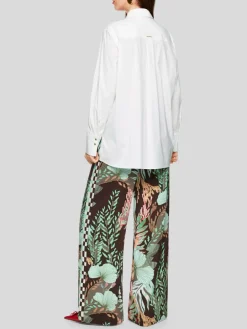 Marc Cain Blusen<Damen Bluse weiß uni