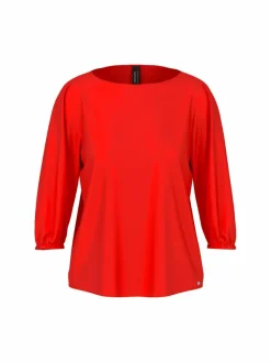 Marc Cain Blusen<Damen Bluse rot uni