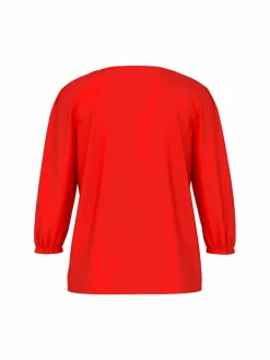 Marc Cain Blusen<Damen Bluse rot uni