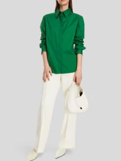 Marc Cain Blusen<Damen Bluse grün uni