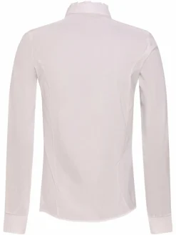 More & More Blusen<Damen Bluse weiß uni