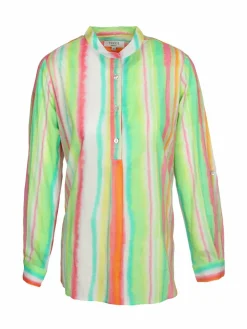 Vicci Germany Blusen<Damen Bluse mehrfarbig gestreift