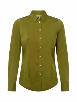 Marie Lund Blusen<Damen Bluse erbse uni