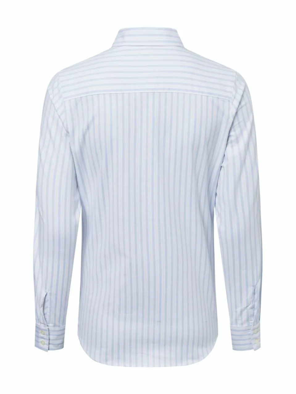 Marie Lund Blusen<Damen Bluse hellblau weiß gestreift