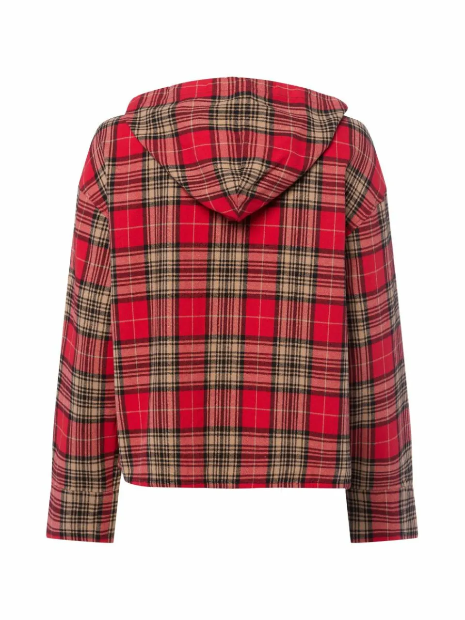 Joop Jeans Blusen<Damen Bluse - Bridget rot camel kariert