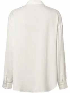 Msch Copenhagen Blusen<Damen Bluse - MSCHSandeline Maluca weiß uni