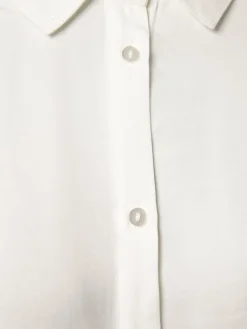 Msch Copenhagen Blusen<Damen Bluse - MSCHSandeline Maluca weiß uni