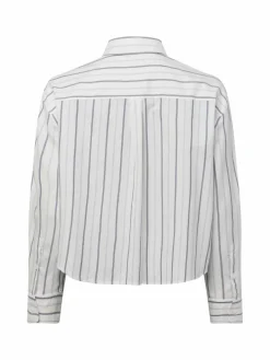 Weekend Max Mara Blusen<Damen Bluse - Rubiera weiß blau gestreift