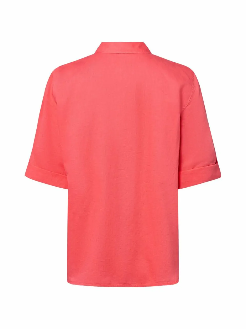 Damen Olsen Blusen>Damen Bluse mit Leinenanteil