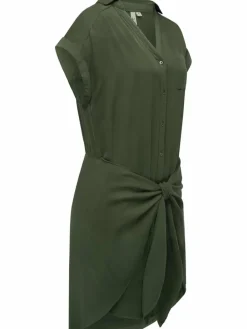 Ragwear Kleider<Damen Blusenkleid - Bahaya oliv uni