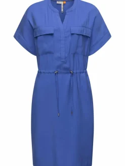 Ragwear Kleider<Damen Blusenkleid - Roisa blau uni