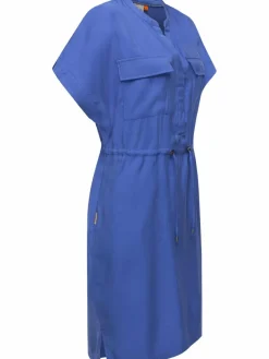 Ragwear Kleider<Damen Blusenkleid - Roisa blau uni