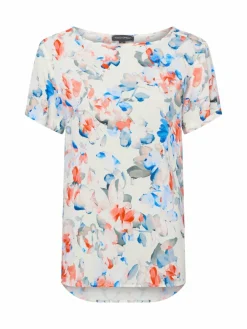 Franco Callegari Blusen<Damen Blusenshirt - Carry weiß koralle gemustert