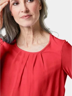 Damen Goldner Blusen><noscript><img width=