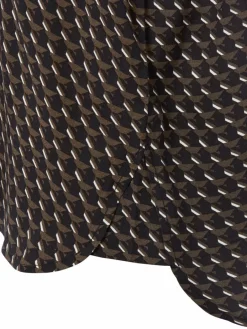 Opus Blusen<Damen Blusenshirt - Femka london schilf marine gemustert